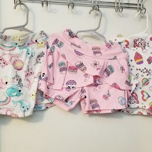 💜SOLD💜 3 unworn skorts size 5/6